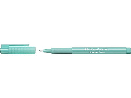 INSTRUMENTE DE SCRIS - LEC FINELINER BROADPEN 0.8 MM TURCOAZ PASTEL FABER-CASTELL FC155457