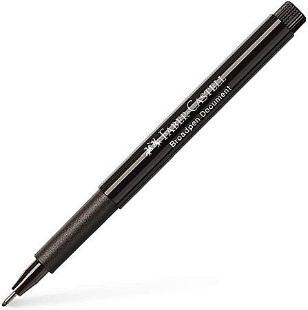FINE ARTS&GRAPHICS - LEC FINELINER BROADPEN NEGRU 0.8MM FABER-CASTEL FC155499