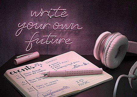 LEC SET FABER-CASTELL STILOU  M + PIX GRIP 2010 FC201527 ALB COCOS [5]