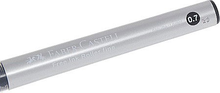 ROLLER DOCUMENTE FABER-CASTELL FREE INK 0.7MM NEGRU FC348199 [3]