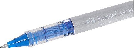 ROLLER DOCUMENTE FABER-CASTELL FREE INK 0.5MM ALBASTRU FC348501 [2]