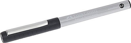 Pixuri tip Roller - ROLLER DOCUMENTE FABER-CASTELL FREE INK 0.5MM NEGRU FC348502