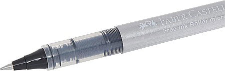 ROLLER DOCUMENTE FABER-CASTELL FREE INK 0.5MM NEGRU FC348502 [2]