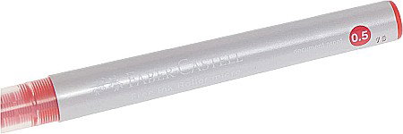 ROLLER DOCUMENTE FABER-CASTELL FREE INK 0.5MM ROSU FC348503 [3]