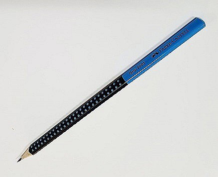 LEC CREION GRAFIT B GRIP 2001 TWO TONE FABER-CASTELL NEGRU/BLU FC517010 [1]