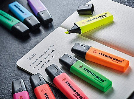 TEXTMARKER STABILO BOSS 4 CULORI/SET 035704 [4]