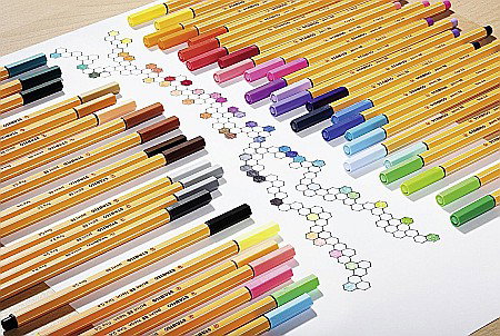 LINER STABILO POINT 88 0.4MM 10 CULORI/SET 0358810 [2]