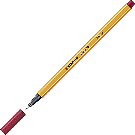 STABILO LINER POINT 88 0.4MM ROSU INCHIS 88/50 0358850A [1]