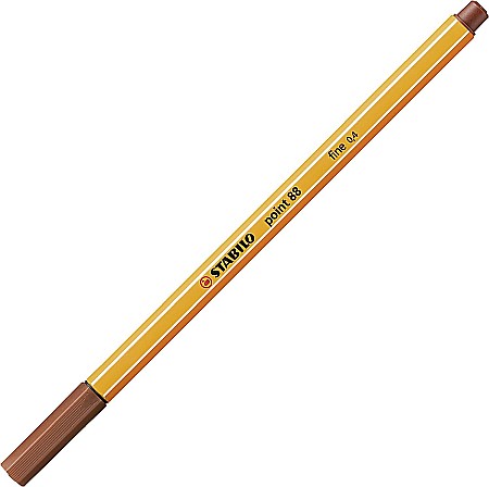 STABILO LINER POINT 88 0.4MM MARO DESCHIS 88/38 0358838A [0]