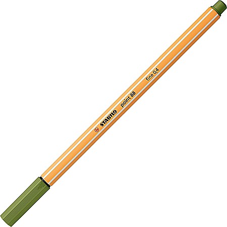 STABILO LINER POINT 88 0.4MM VERDE FISTIC INCHIS 88/35A 0358835A [0]