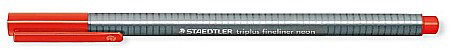 GRI FINELINER STAEDTLER 334-201 ROSU NEON 0.3 mm [0]