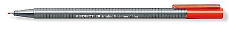GRI FINELINER STAEDTLER 334-201 ROSU NEON 0.3 mm [1]