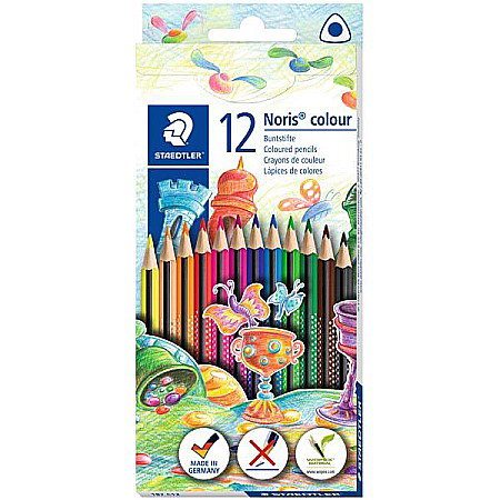 RECHIZITE SCOLARE IPB - GRI CREIOANE COLORATE 12/SET STAEDTLER NORIS 187C12