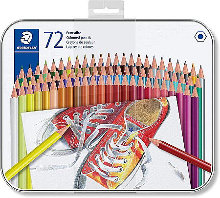 RECHIZITE SCOLARE IPB - GRI CREION COLOR HEXAGONAL STAEDTLER 72/SET CUTIE METALICA ST-175-M72