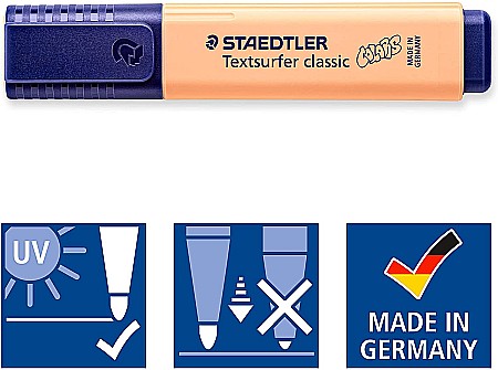 GRI TEXTMARKER STAEDTLER 364CWP6PA 6/SET PASTEL [3]