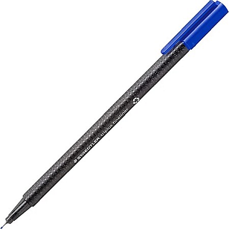 INSTRUMENTE DE SCRIS - GRI FINELINER STAEDTLER 334-R-3 INDIGO 0.3 MM