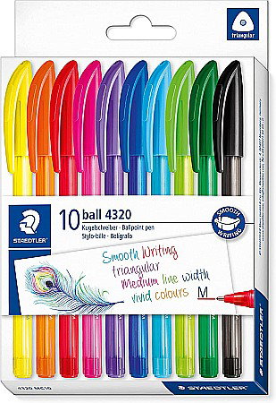 Pixuri unica folosinta - PIX STAEDTLER 4320-M 10/SET 4320-M-C10