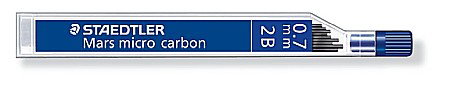 INSTRUMENTE DE SCRIS - GRI MINA CREION STAEDTLER 0.7MM 2B MARS MICRO CARBON 12/SET