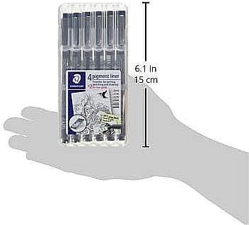 GRI FINELINER STAEDTLER PIGMENT 4+2 308SB6P [7]