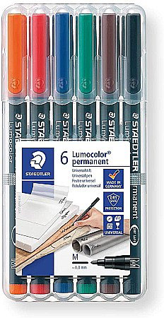 GRI MARKER STAEDTLER 317WP6 6/SET M [0]