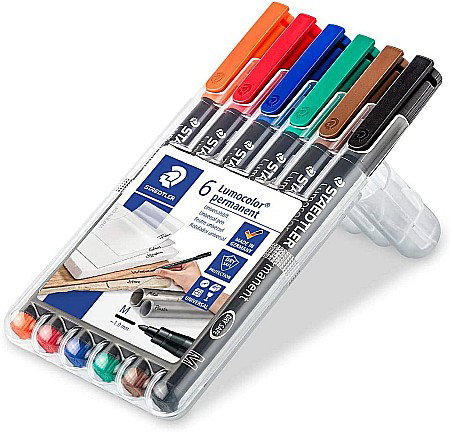 GRI MARKER STAEDTLER 317WP6 6/SET M [1]