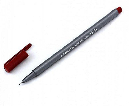 INSTRUMENTE DE SCRIS - GRI FINELINER STAEDTLER 334-29 0.3 MM CARMINE RED