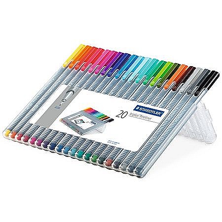 GRI SET FINELINERE STAEDTLER TRIPLUS 0.3 MM 20/SET 334SB20 [3]