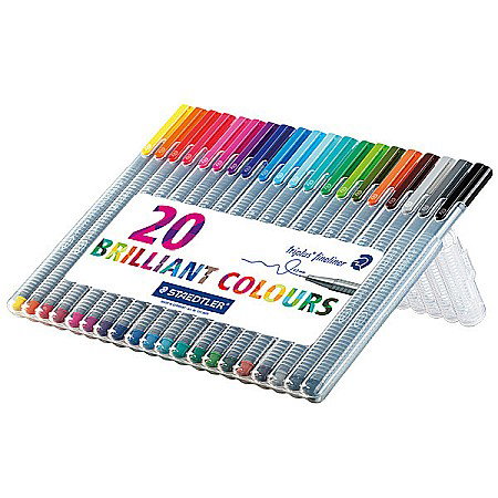 GRI SET FINELINERE STAEDTLER TRIPLUS 0.3 MM 20/SET 334SB20 [4]