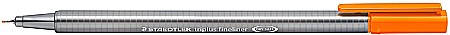 INSTRUMENTE DE SCRIS - GRI FINELINER STAEDTLER 334-4 ORANGE 0.3 MM