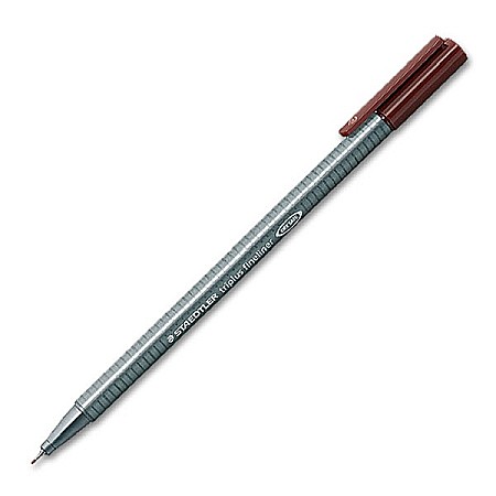 INSTRUMENTE DE SCRIS - GRI FINELINER STAEDTLER 334-76 VAN DYKE BROWN 0.3 MM