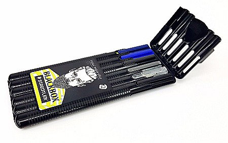 GRI SET INSTRUMENTE STAEDTLER TRIPLUS 6/SET BLACK BOX 34SB6B [2]