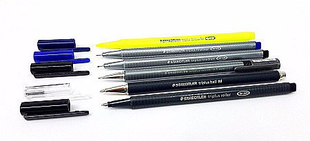GRI SET INSTRUMENTE STAEDTLER TRIPLUS 6/SET BLACK BOX 34SB6B [6]