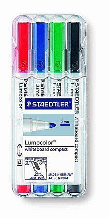 INSTRUMENTE DE SCRIS - GRI MARKER STAEDTLER WHITEBOARD 4/SET 341WP4