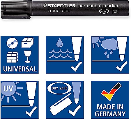 GRI MARKER STAEDTLER 350WP4 4/SET [5]
