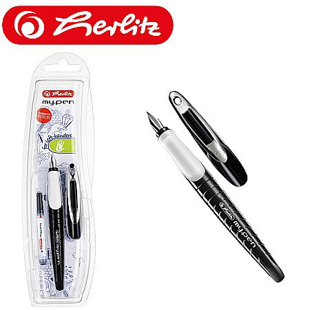 HE STILOU HERLITZ MYPEN L NEGRU/ALB 10999803 STANGACI [2]