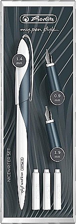 Caligrafie - HE STILOU CALIGRAFIE MY PEN 3 PENITE, DARK SHALE 11360286