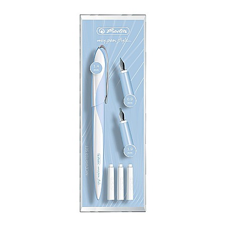 Caligrafie - HE STILOU CALIGRAFIE MY PEN 3 PENITE ALBASTRU DESCHIS 11360294