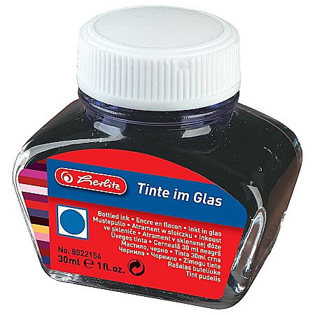 Cerneala Stilouri, Patroane cerneala - HE CERNEALA HERLITZ 30ML ROYAL BLUE 8022154