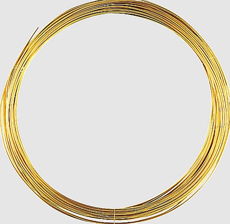 Materiale tehnice pentru aranjamente florale - KP SARMA 0.8MM X 5M AURIU 6463088