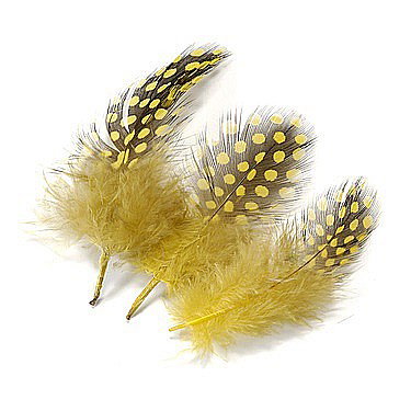 Pene - KP PENE DECOR 5CM 20/SET GALBEN-NEGRU 6623042