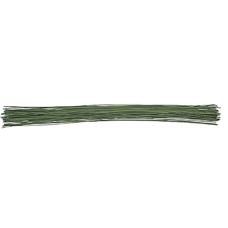 Materiale tehnice pentru aranjamente florale - KP TIJA METAL FLORISTICA 0.8MM X 40CM VERDE 30/SET 6480055