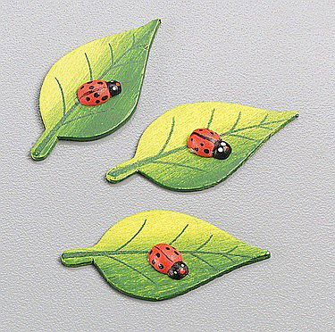 Martisor si 8 Martie - KP BUBURUZE DECOR LEMN 3CM 6/SET 8002436