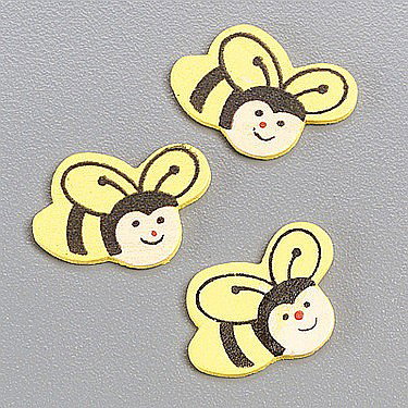 Animale/ Insecte - KP ALBINA DECOR LEMN 2.5CM 15/SET 8002550