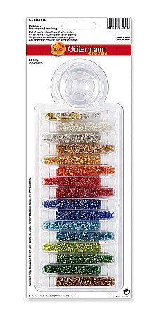 Margele din plastic/ sticla - KIT MARGELE STICLA 2.5MM DIVERSE CULORI LUCIOASE 6115105