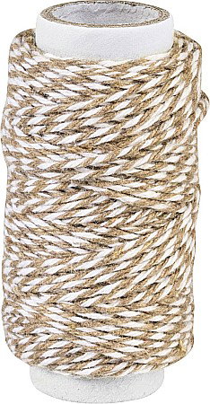 Tehnici de cusut si Broderie - KP SFOARA BUMBAC 1MM*20M ALB-MARO 62660018