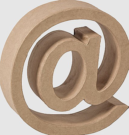 Litere si Numere din Carton Presat - KP LITERA PAPIER MACHE 17.5CM 19293128 - @