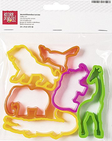 KP FORME MODELAJ PLASTILINA 6 PIESE ZOO 2151142 [1]