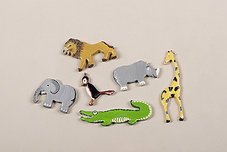 KP FORME MODELAJ PLASTILINA 6 PIESE ZOO 2151142 [2]