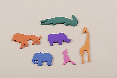KP FORME MODELAJ PLASTILINA 6 PIESE ZOO 2151142 [3]
