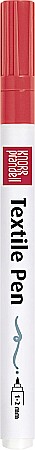 Markere textile H - KP MARKER TEXTILE 1-2MM VF ROTUND ROSU 9244005